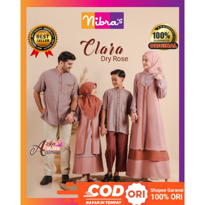NIBRAS SARIMBIT TERBARU 2024 CLARA DRY ROSE/ SARIMBIT KELUARGA 2024 / BAJU COUPLE KELUARGA TERBARU /