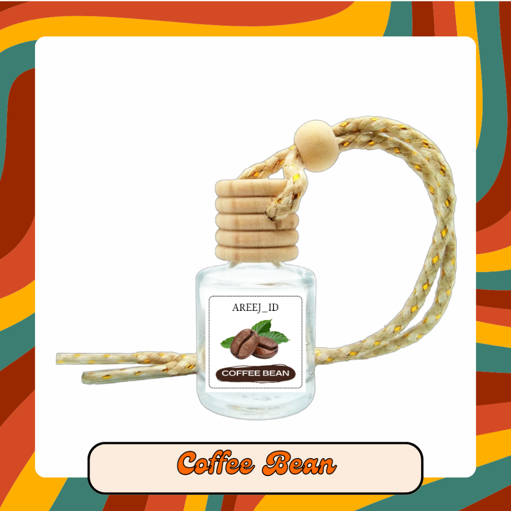 Pengharum Gantung Coffee Bean 10ml, Pengharum Mobil, Parfum Mobil, Pewangi Mobil, Pengharum Ruangan,