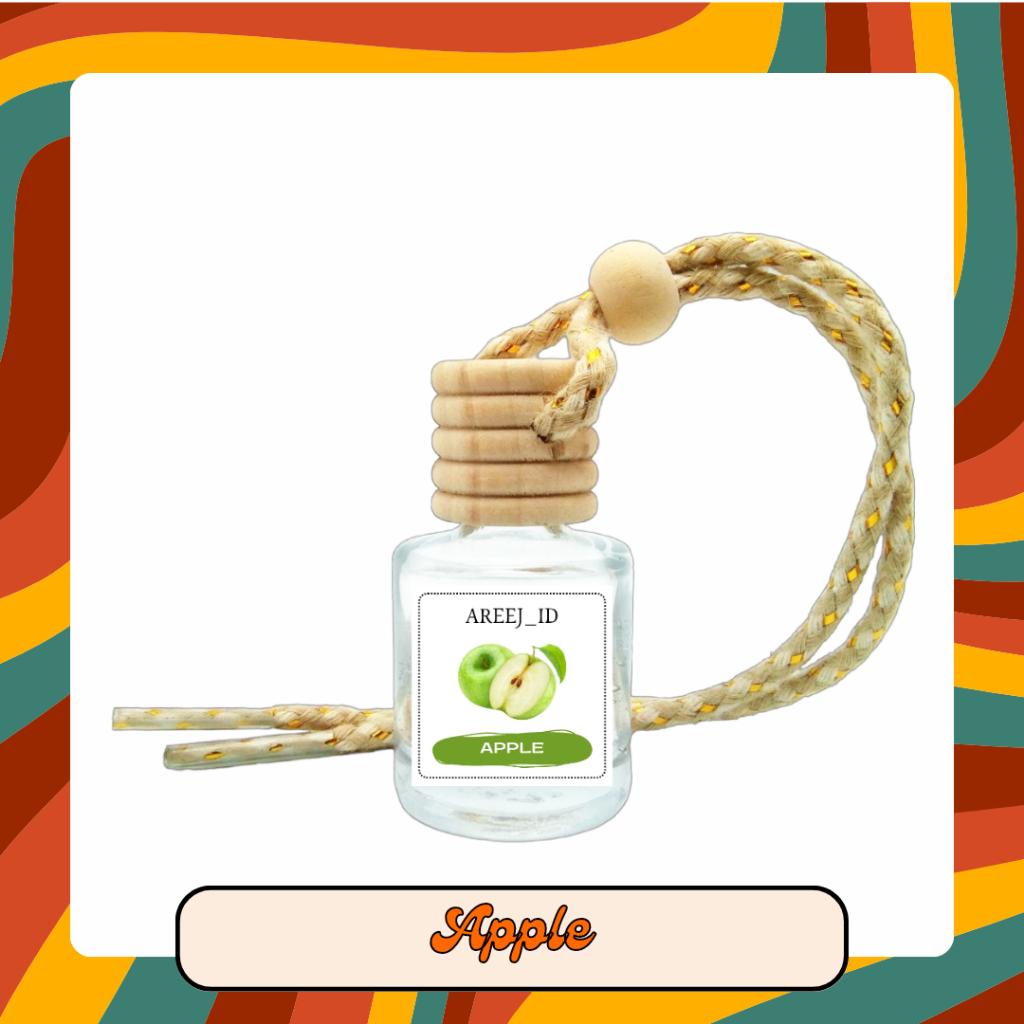 Pengharum Gantung Apple 10ml, Pengharum Mobil, Parfum Mobil, Pewangi Mobil, Pengharum Ruangan, Pewan