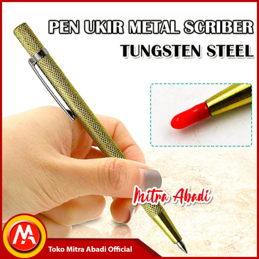 

Pena Ukir Metal Scriber Keramik Ubin Kaca Super Tajam Tungsten Steel