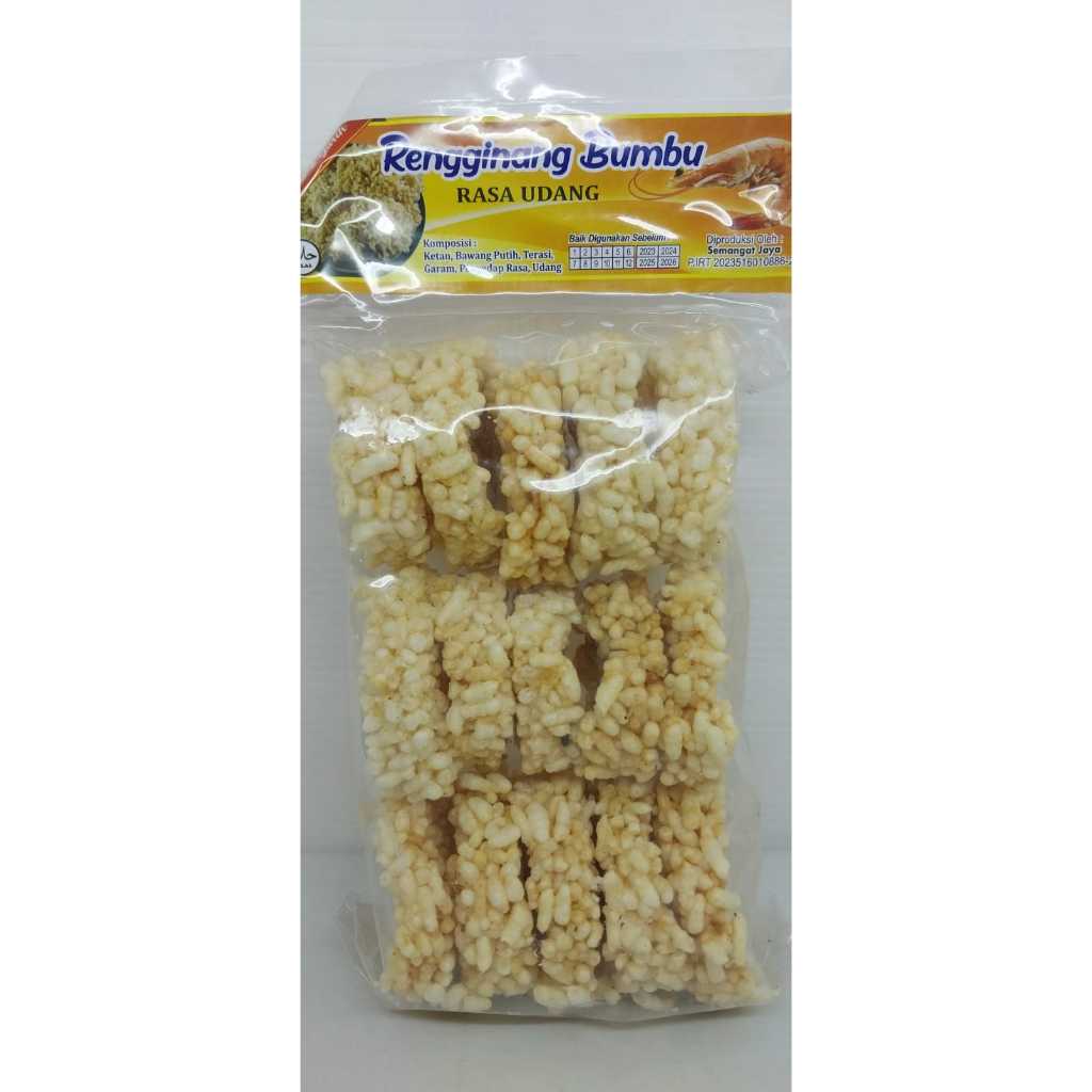 

RENGGINANG Matang Rasa Udang, Udang Bawang & Manis Isi 15 pcs