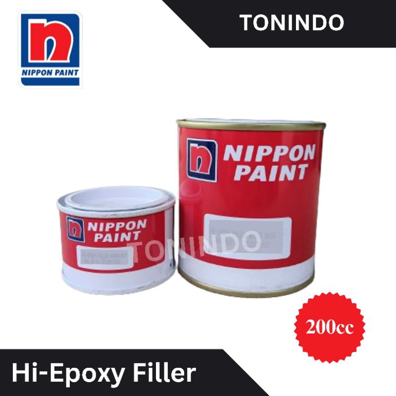 Hi Epoxy Filler Nippon Paint 200cc Include Hardener