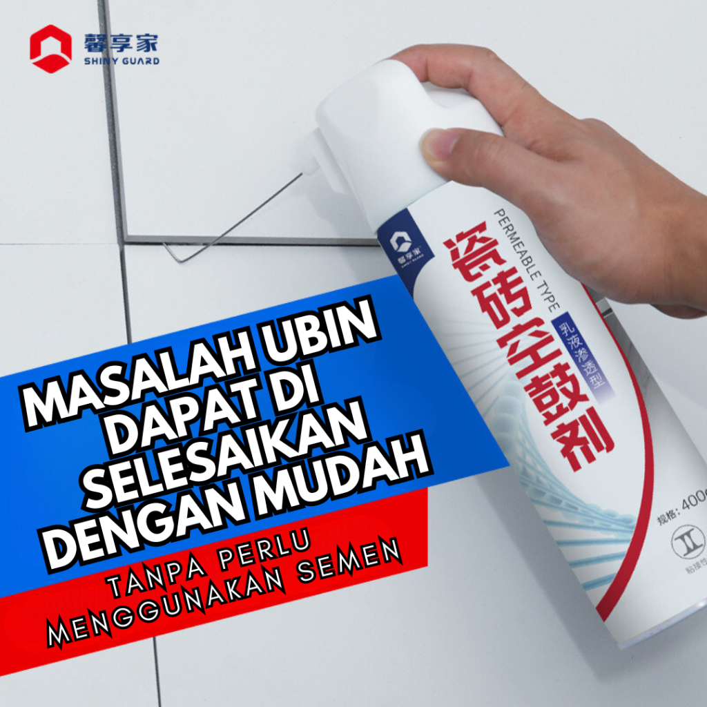 LEM Pelapis Celah Ubin, Nat Keramik, Lantai, Kamar Mandi ORIGINAL Lem Keramik Kopong Pecah dan Lepas