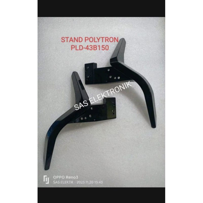 STAND KAKI PEDESTAL DUDUKAN TV LED POLYTRON 43 INCH PLD43B150 PLD43B1550  PLD-43B150 PLD-43B1550 43L