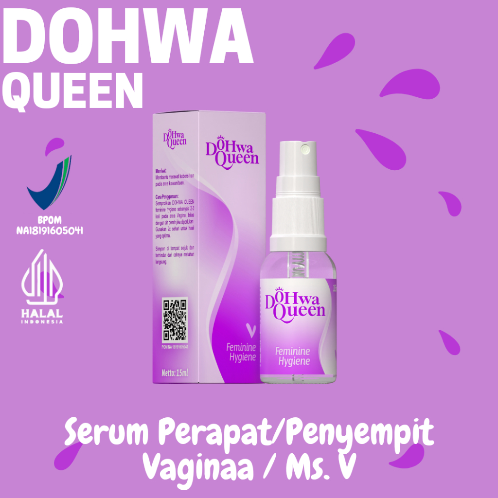 perapat miss v permanen perapat miss v agar kembali perawan bpom original DOHWA QUEEN Spray PROMO