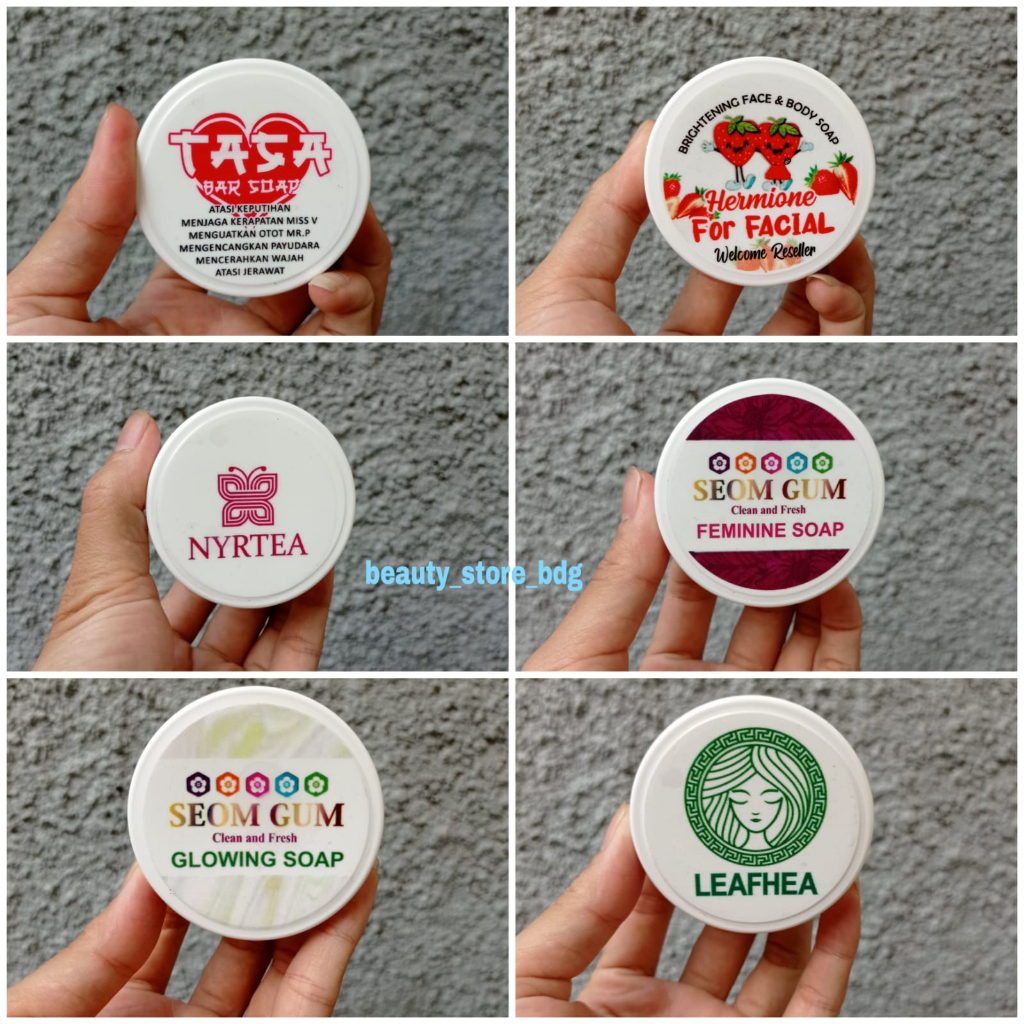 Wadah sabun mandi / tempat sabun plastik bulat