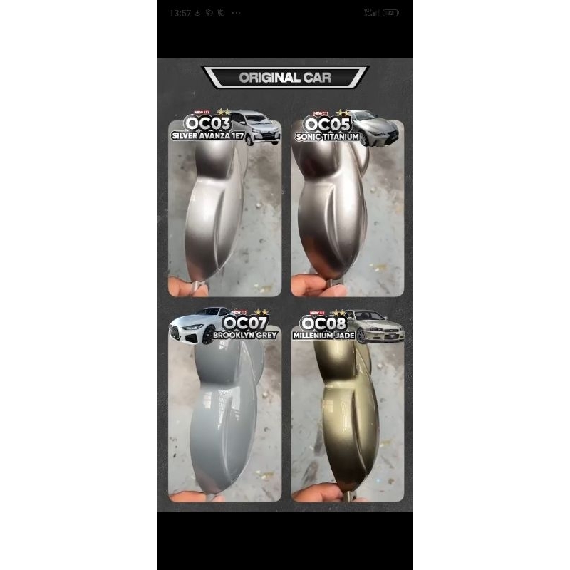 PILOK SAPORO KHUSUS CAT MOBIL