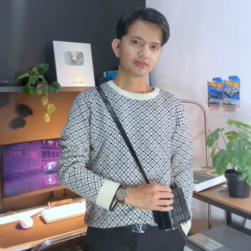 SWEATER RAJUT VINTAGE