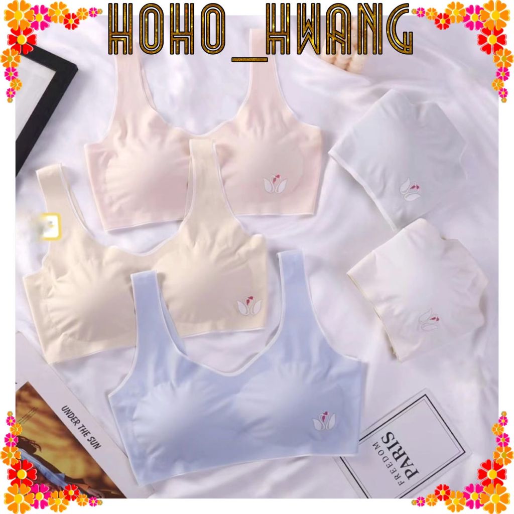 HOHO_HWANG (B-170) Bra Seamless BH Wanita untuk Busana Musim Panas / ZERO FEEL BH