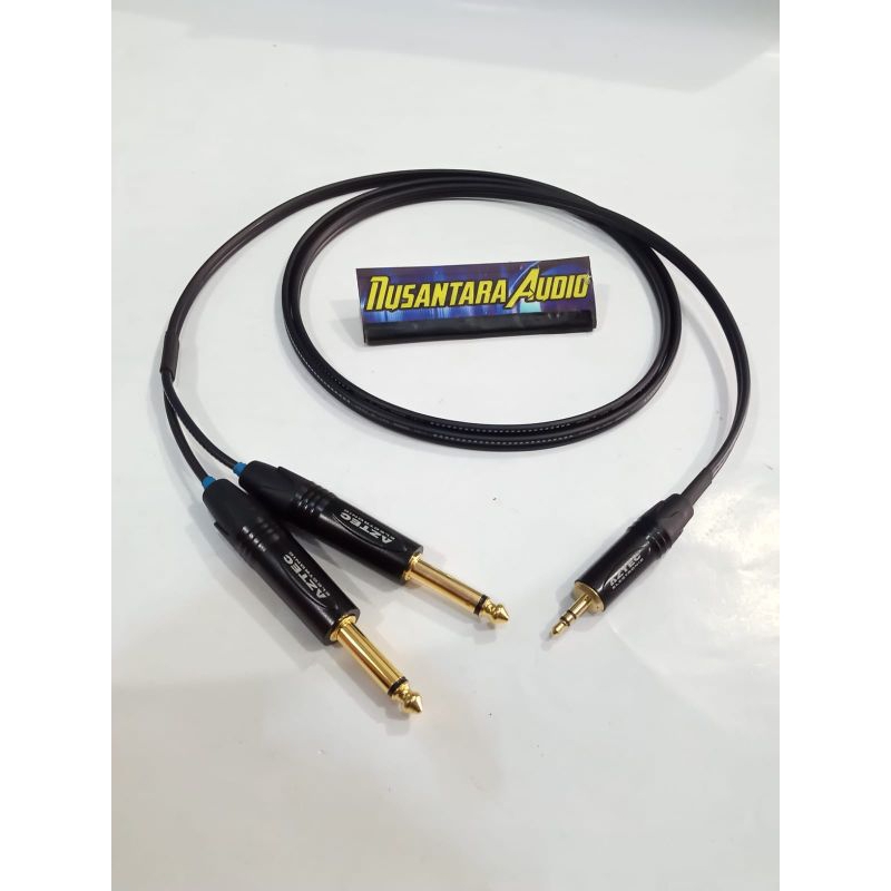 Aux input hp laptop 1 meter mogami 2947 original japan