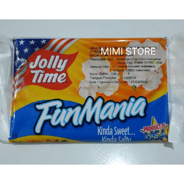 

Kirim Sek@rang POP CORN JOLLY TIME FUN MANIA [232]