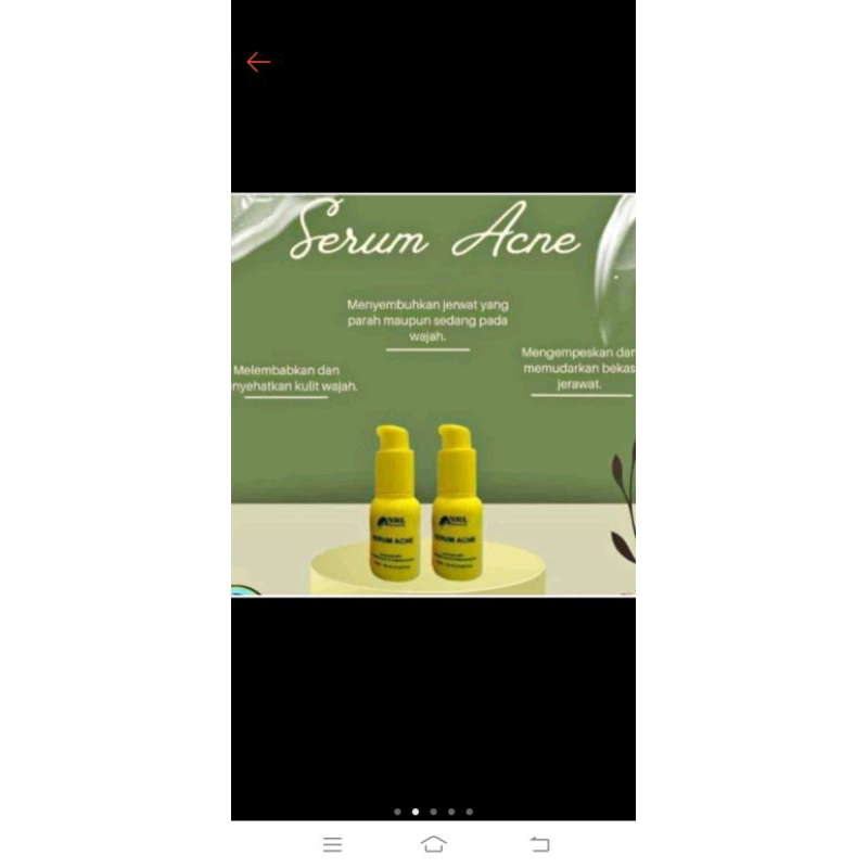 serum acne nrl