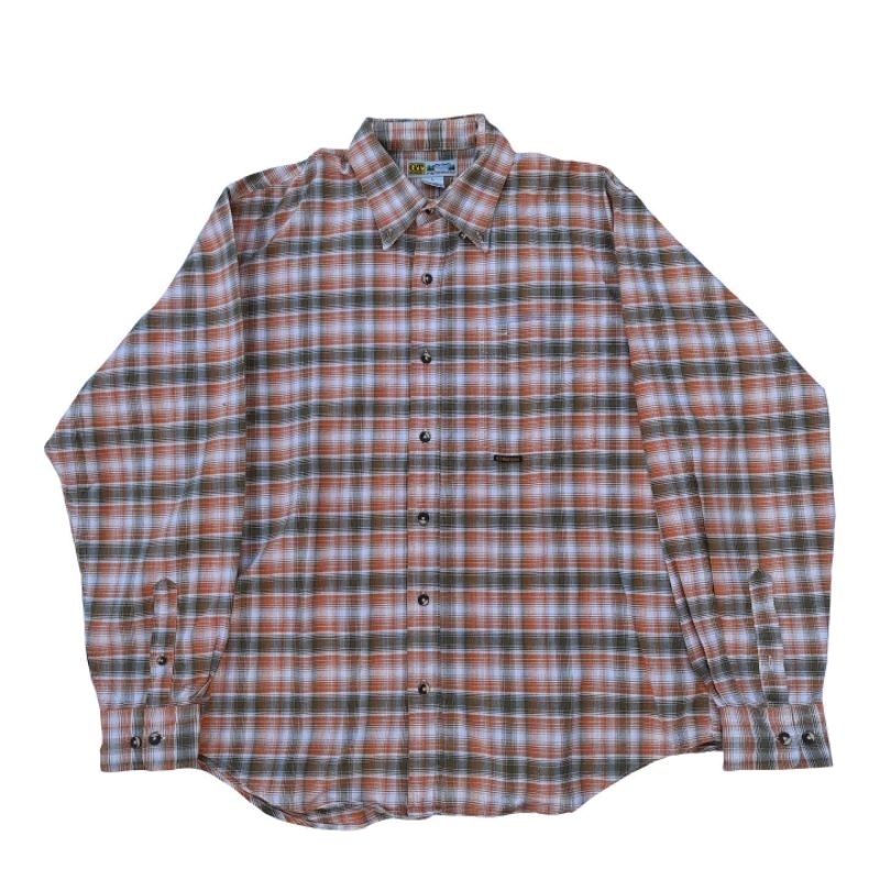 GT HAWKINS FLANNEL SINGLE POCKET (KEMEJA BEKAS) Y2K