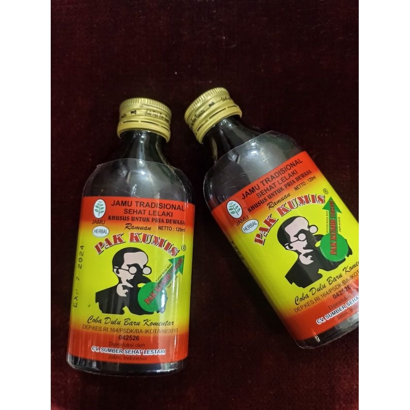 

PAK KUMIS 120 Ml/JAMU KUAT/FREE PACKING