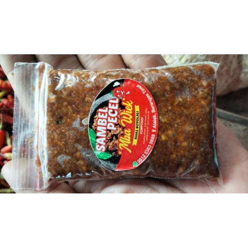 

sambal kacang "MBAK WIEK