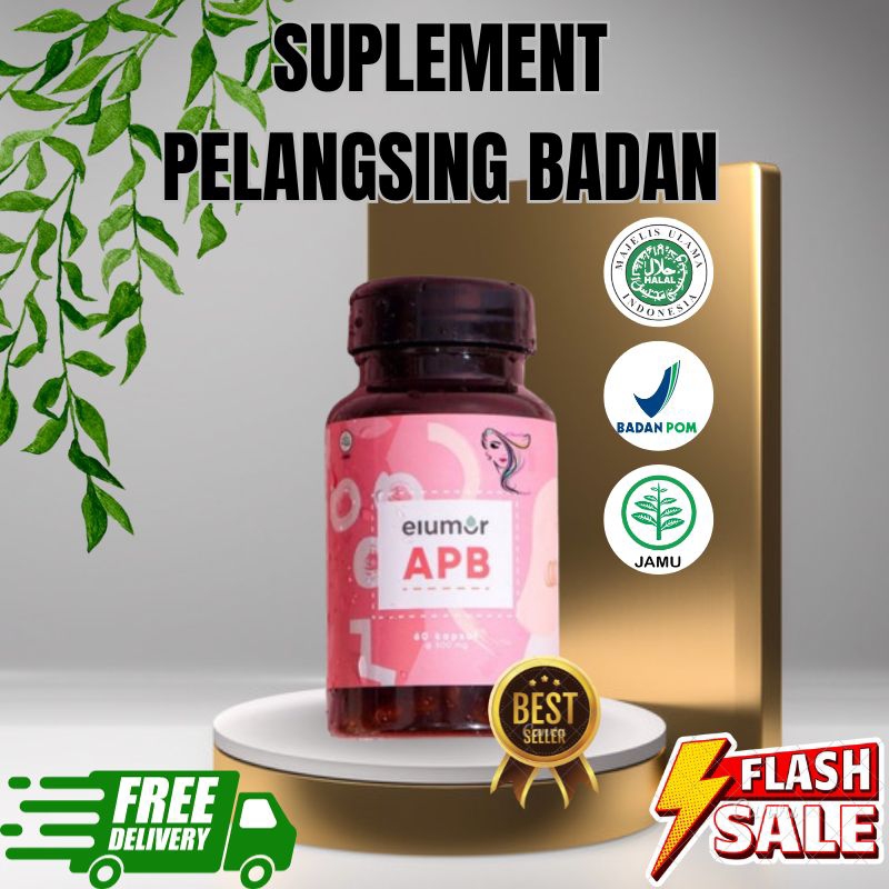 [TERLARIS] ELUMOR APB suplement penurun berat badan pelangsing tubuh dewasa
