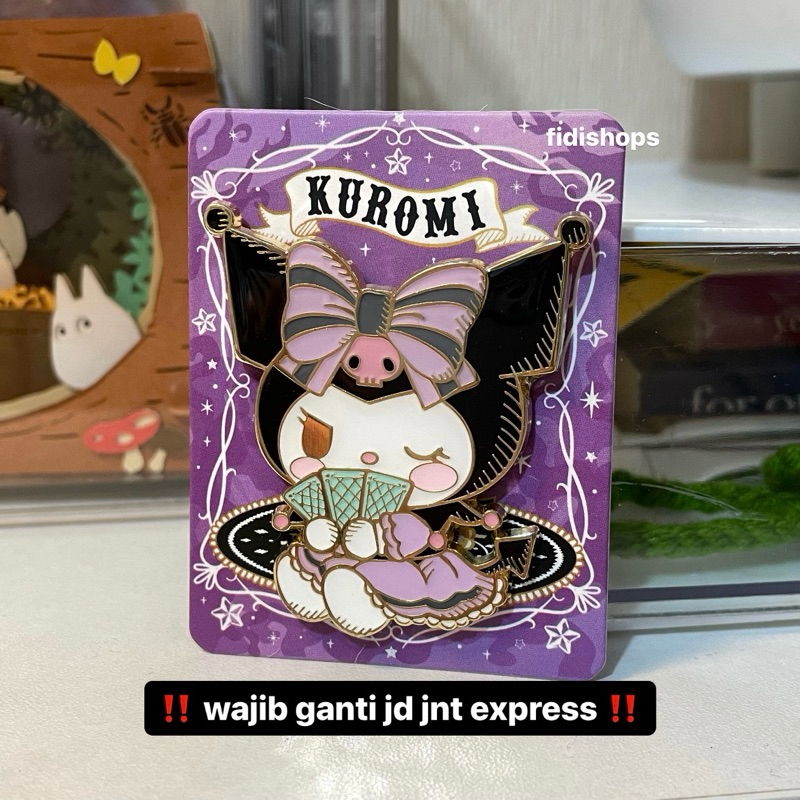 [READY] MINISO BLIND BOX ENAMEL PIN SANRIO KUROMI