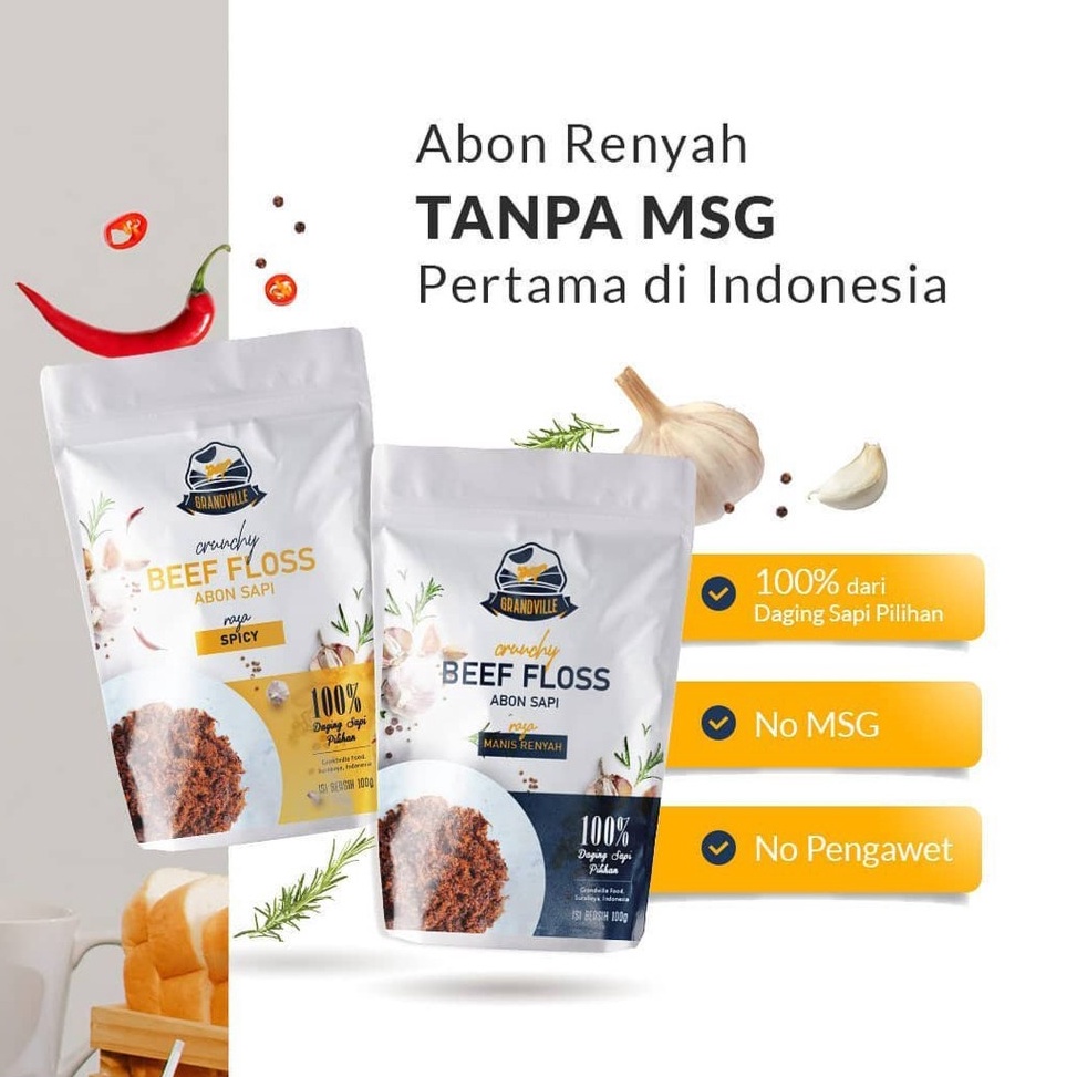 

[❋M15<] Abon Grandville abon Grand ville abon mpasi sapi ayam [62]