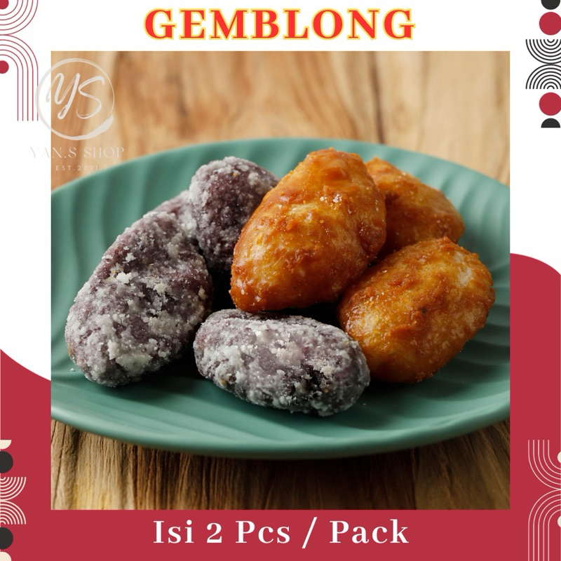 (FRESH) GEMBLONG BETAWI KETAN PUTIH JUMBO GULA MERAH ASLI - ISI 2 HALAL 100%