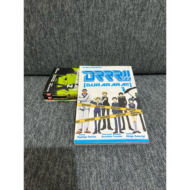 Set Komik DRRR DURARARA 1-4 Tamat (Preloved)