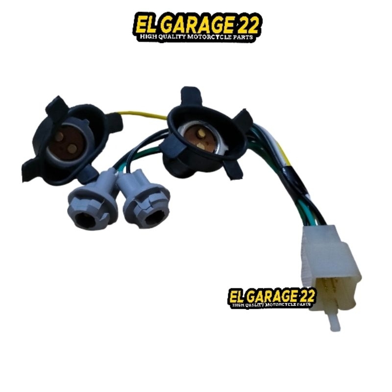 Piting lampu depan sein assy satria fu 150 old Thailand CBU 2005 -2008 batok kecil