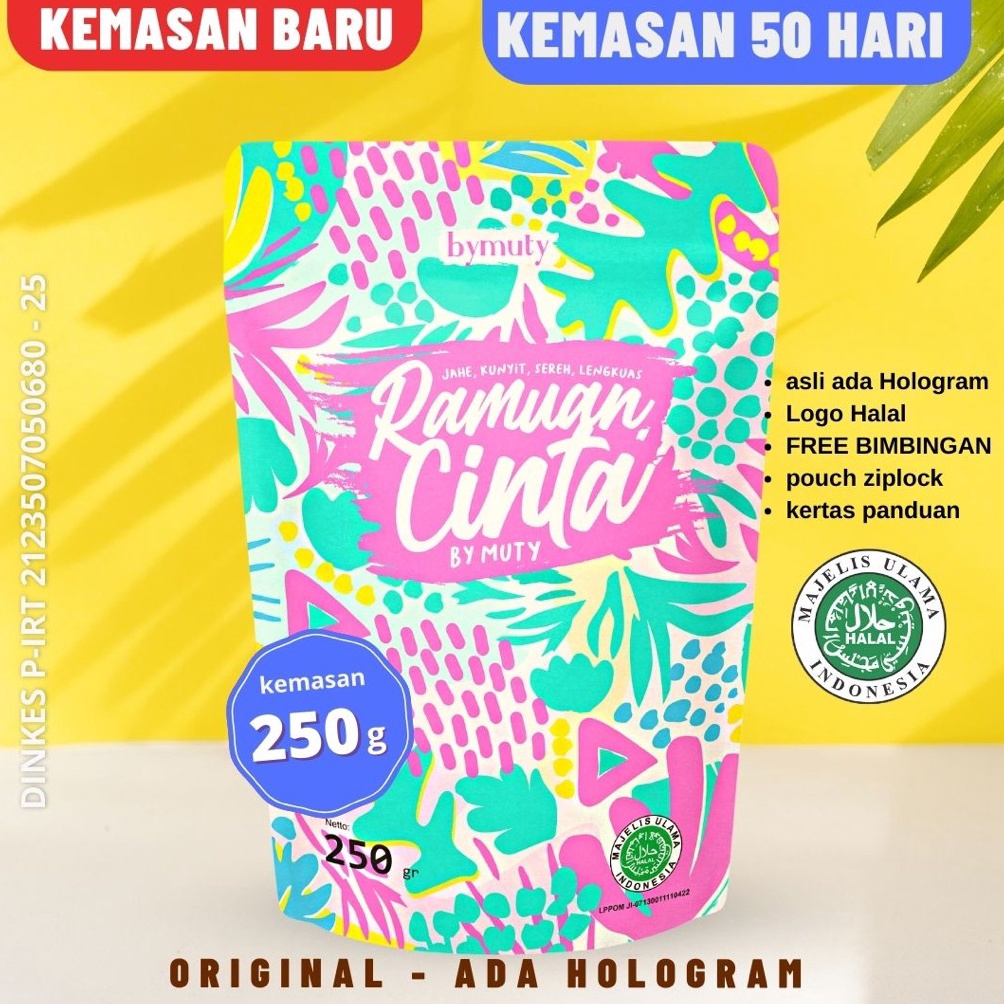 

L9VWG RAMUAN CINTA BY MUTY 250 GR [OFFICIAL] 990u0