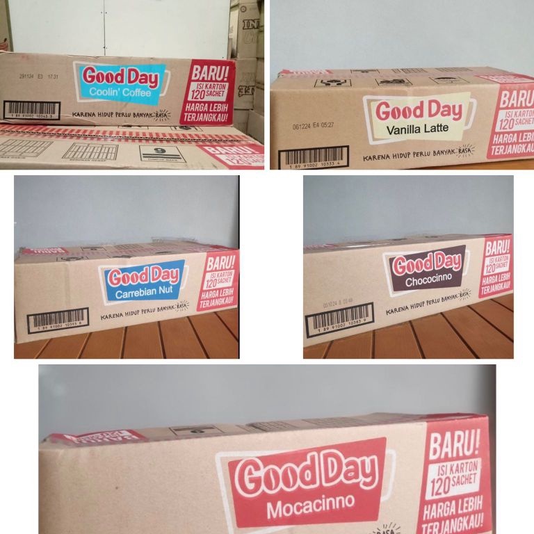 

[COD TW81] Good day All Rasa 1 DUS [120 sachet] gc9er