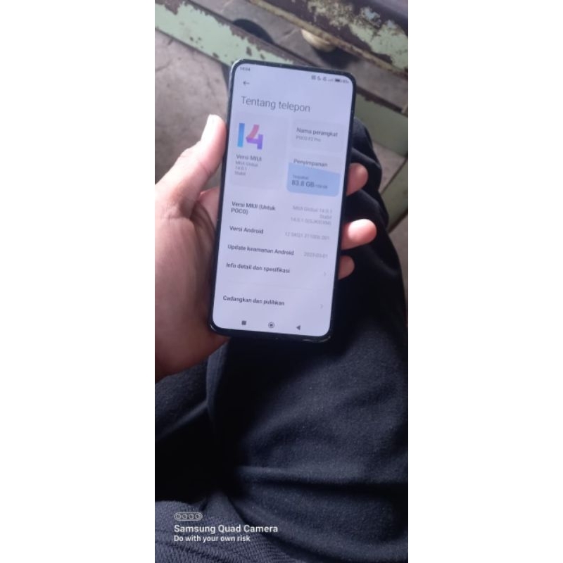 lcd poco f2 original copotan lcd frame Poco F2 pro original copotan