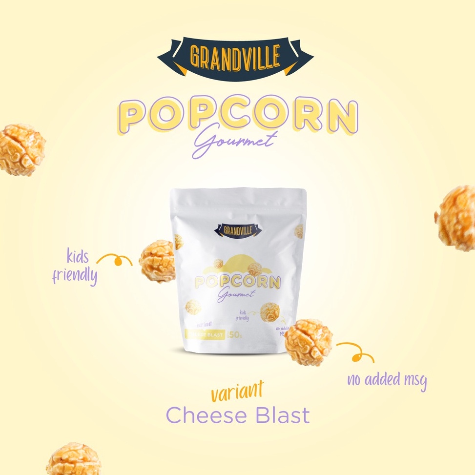 

[P8971] Grandville Popcorn Gourmet Cheese Blast Terkini