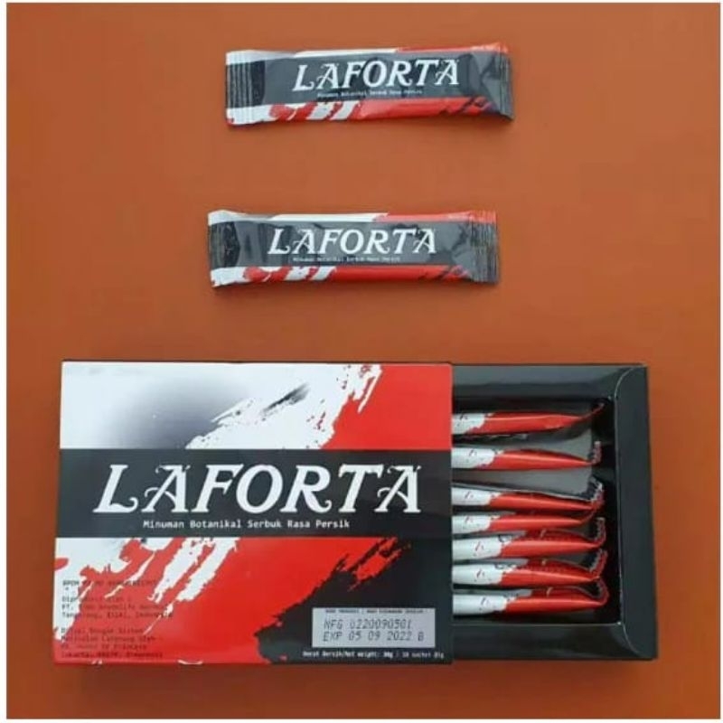 Laforta Asli Multivitamin Minuman Serbuk Kesehatan Pria Dr Boyke Original Terbaik Bpom