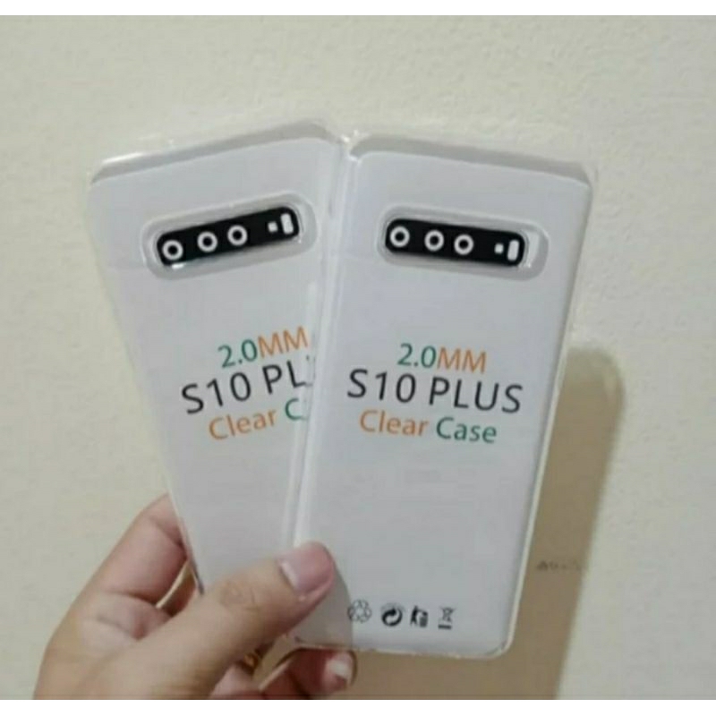Case Samsung S10 S10 Plus Softcase Bening Clear Case Casing Sillikon Transparan