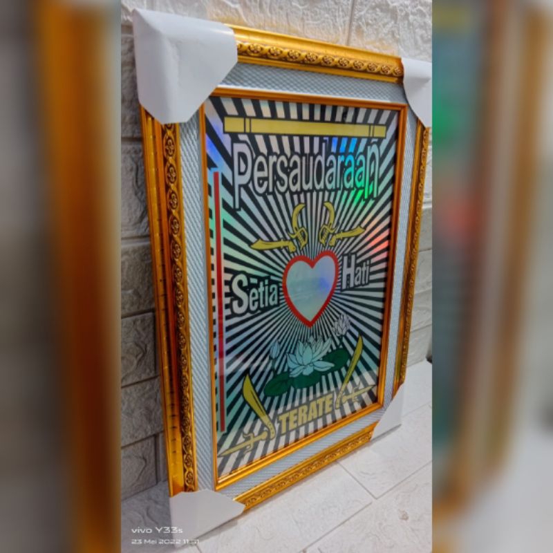 PIGURA PSHT HOLOGRAM BERSINAR UKURAN BESAR