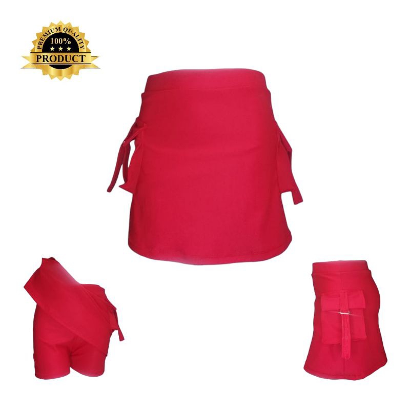 ROK CELANA SENAM KANTONG SAMPING HOTPANT