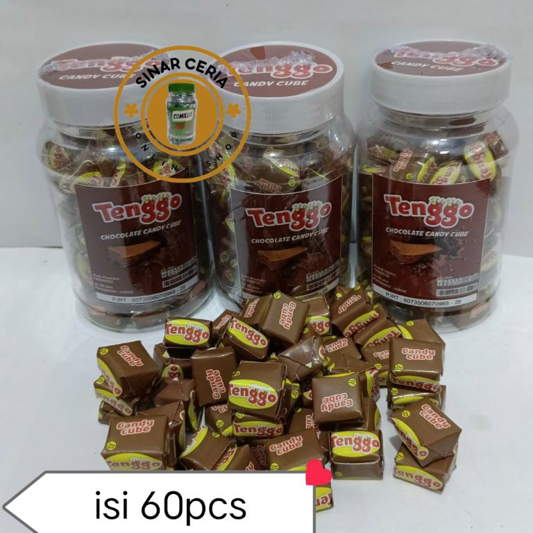 

[COD RT40] permen viral permen cube millo milo TENGGO obral isi 60 pcs f9cdt