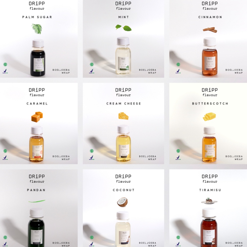 

DRiPP All Varian Coffee Syrup Repack [30, 50, 100] g 52