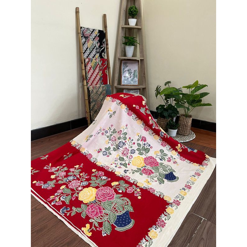 kain batik Sragen solo bahan katun