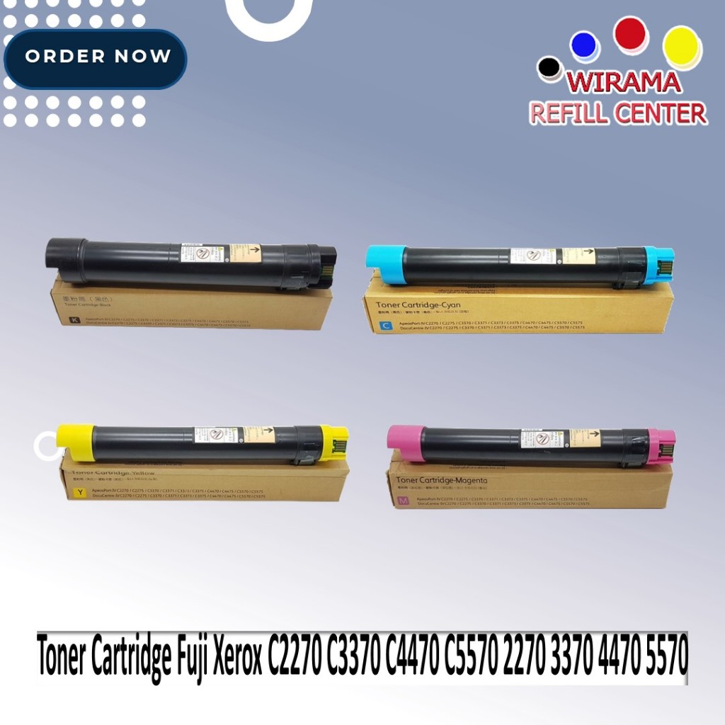 Toner Cartridge Fuji Xerox C2270 C3370 C4470 C5570 2270 3370 4470 5570