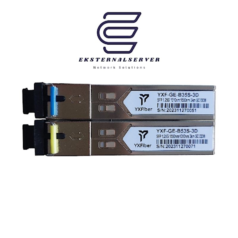 SFP 1.25G BIDI 3KM SC UNIVERSAL (SEPASANG)