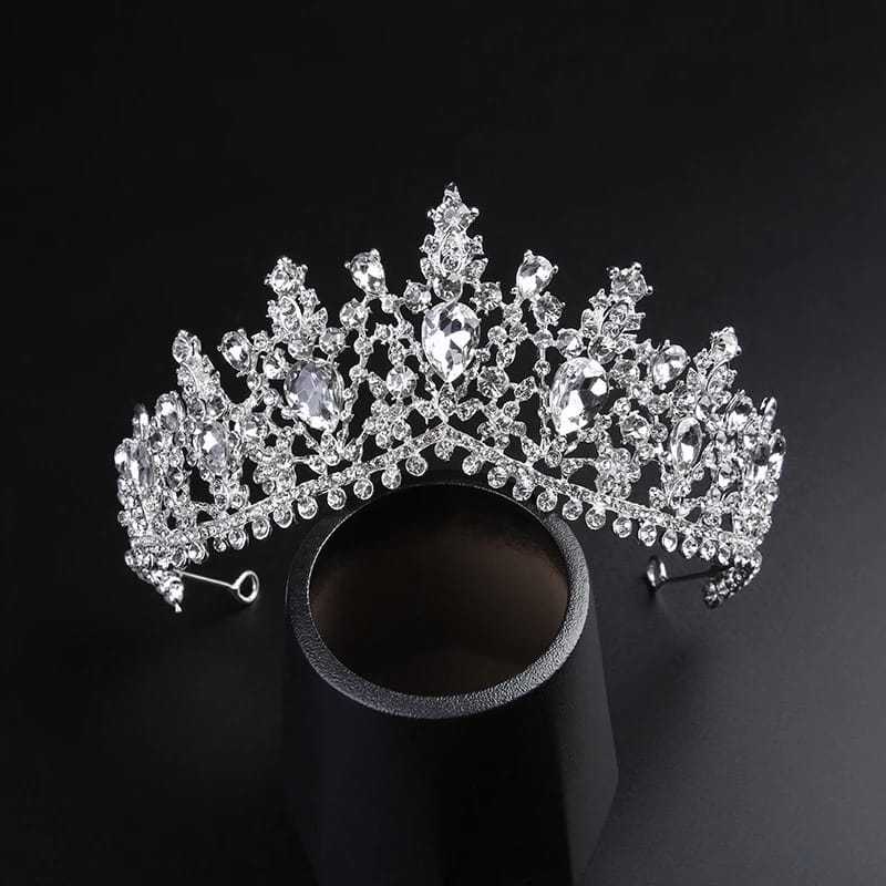 Mahkota Tiara Pengantin Hijab Lux 5180