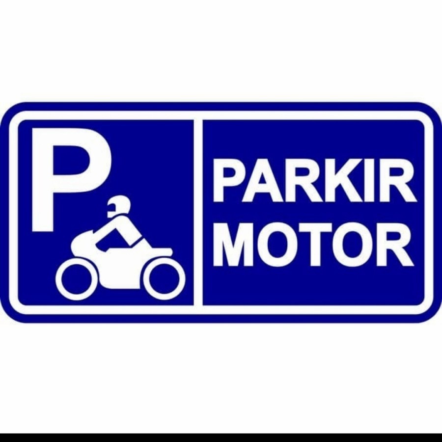

sign stiker 30x15cm TEMPAT PARKIR MOTOR