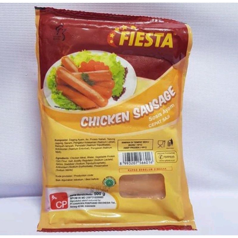 

Fiesta Chicken Sausage / Sosis Ayam 500gr