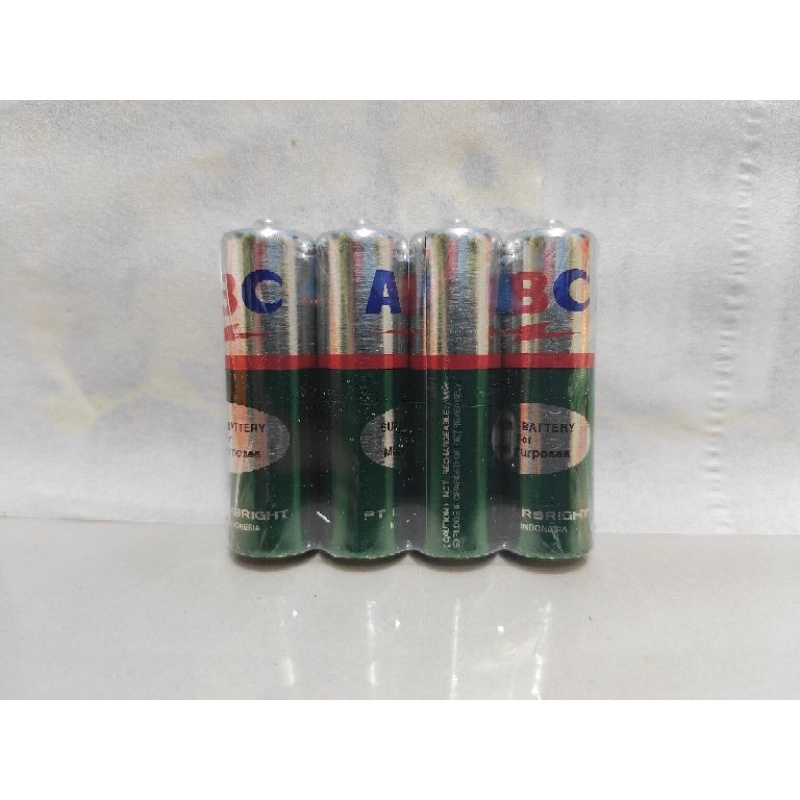 BATRE ABC SIZE AA TAHAN LAMA UNTUK REMOT TV, MOBIL MAINAN