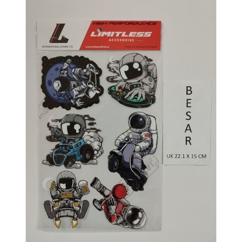 

stiker super clear nasarobot