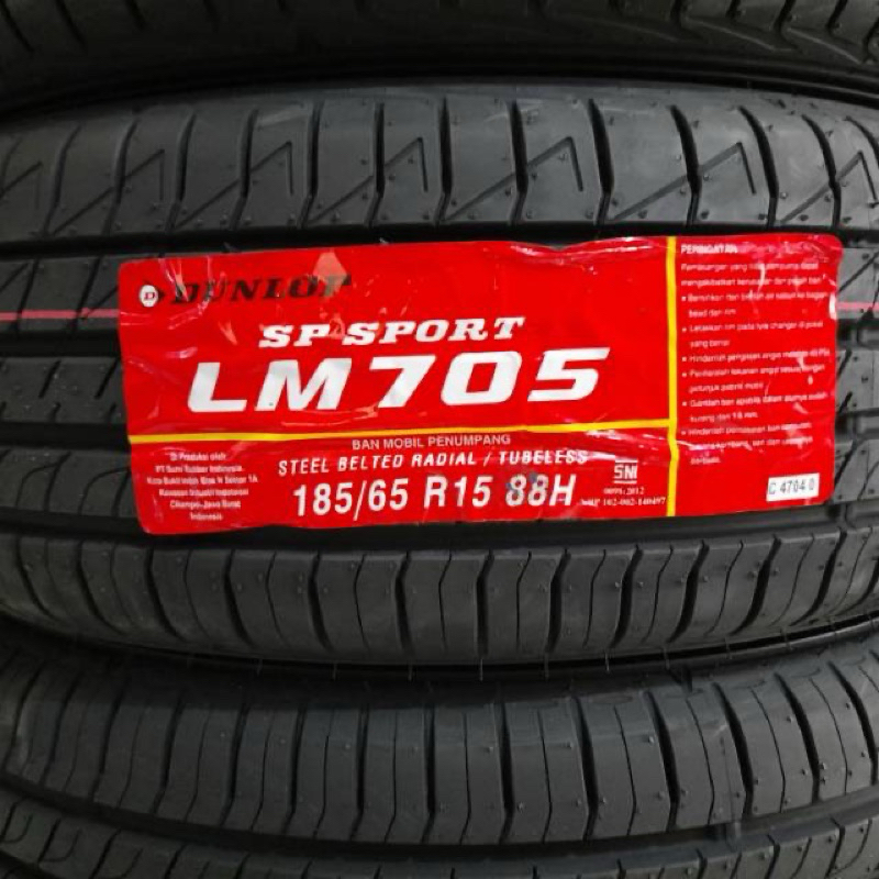 Ban Dunlop SP Sport LM705 Ukuran 185/65 r15 88H