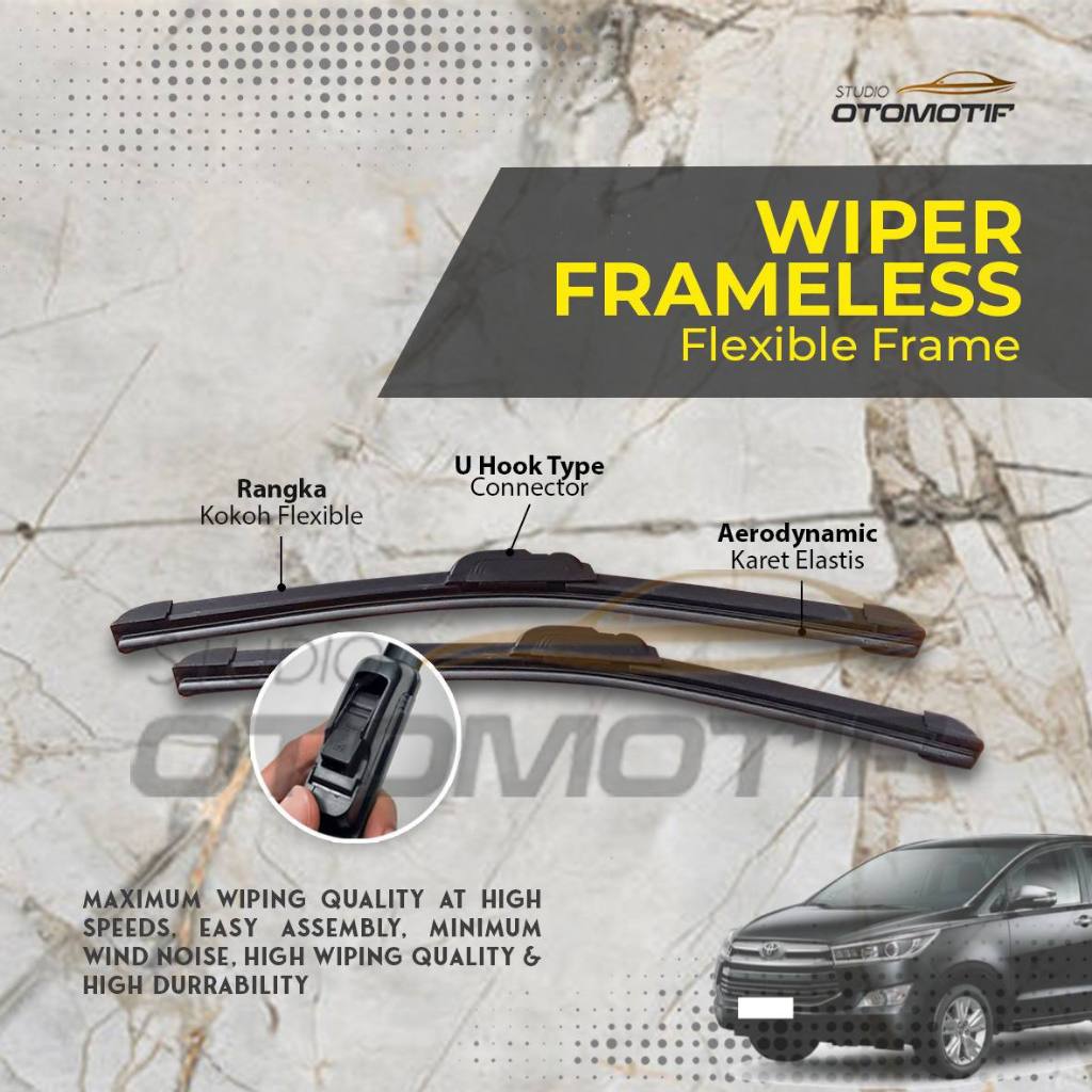 WIPER INNOVA REBORN 2016-2021 FRAMELESS / WIPER INNOVA REBORN 2 PCS