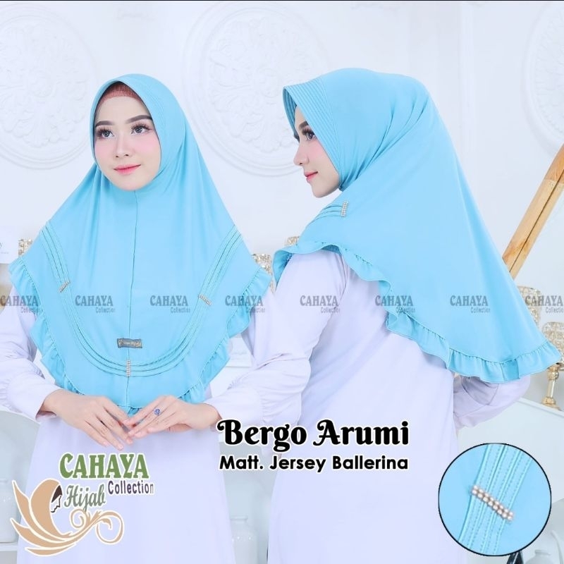 kerudung kerut rempel tali payet kerudung instan kekinian