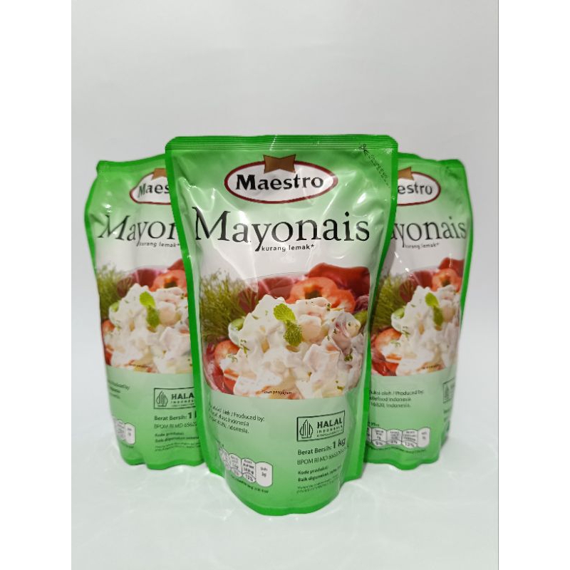 

Mayonaise Maestro 1kg/mayo kebab/bahan kebab cengkareng