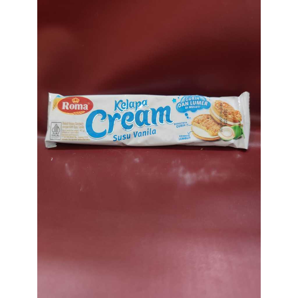 

Roma Kelapa Cream Susu Vanilla 40gr