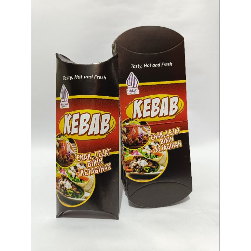

Bungkus packaging kebab mini