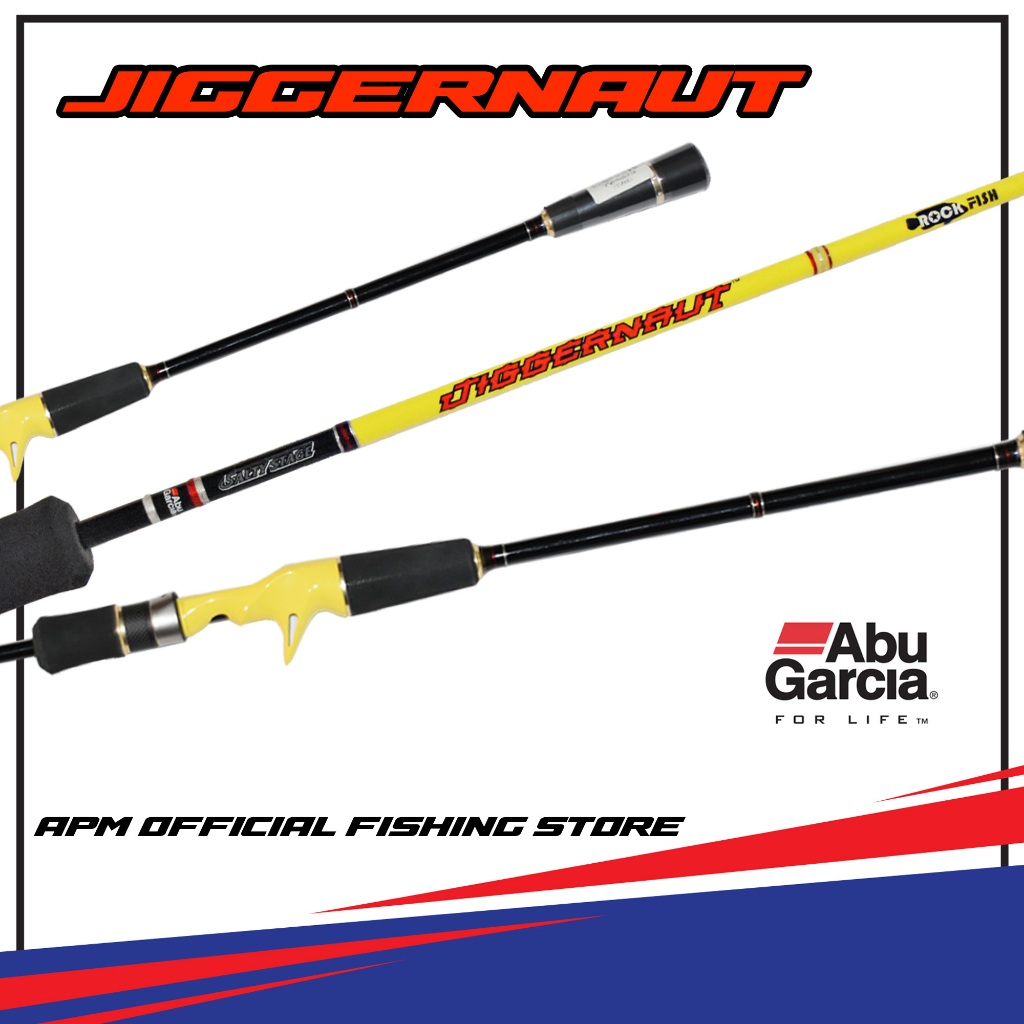 Joran Spinning/Baitcasting Abu Garcia Jiggernaut